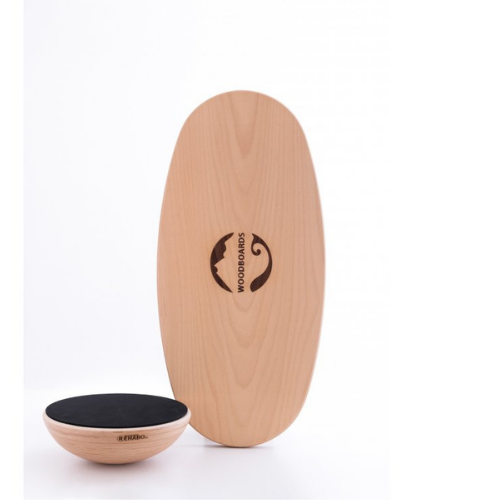 Balanční deska Woodboards Original Rehabo 360