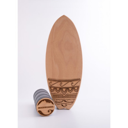 Balanční deska Woodboards Surf komplet
